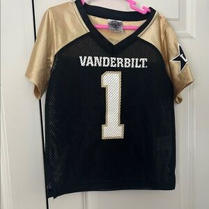 Kids Black and Gold Jersey Top